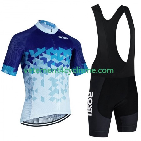 Homme Tenue Cycliste et Cuissard à Bretelles Rosti 2023 N003